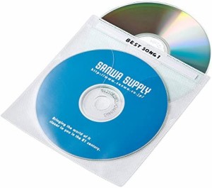 サンワサプライ DVD・CD不織布ケース(ホワイト) 50枚 FCD-FN50WN