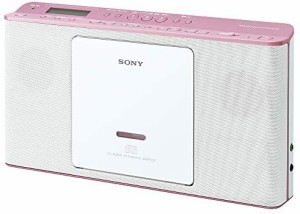 ソニー CDラジオ ZS-E80 : FM/AM/ワイドFM対応 語学学習用機能搭載 ピンク ZS-E80 P