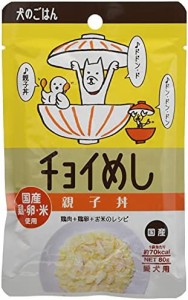 チョイめし ドッグフード 親子丼 80グラム (x 10) (まとめ買い)