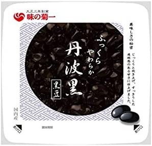 菊池食品工業 国内産丹波黒黒豆 特大粒130g×6個