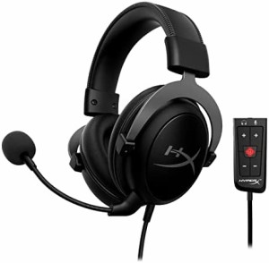 HyperX Cloud II ゲーミング ヘッドセット 7.1バーチャルサラウンドサウンド対応 USBオーディオコントロールボックス付属 ガンメタル KHX