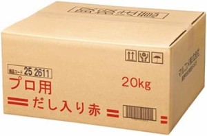 マルコメ プロ用 だし入り赤 味噌 業務用 20kg