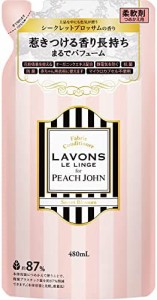 ラボン for PEACH JOHN シークレットブロッサムの香り 柔軟剤 詰め替え 480ml