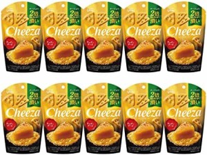 江崎グリコ 生チーズのチーザ チェダーチーズ 40g×10個 ワインに合う おつまみ チーズ チーズスナック チーズおやつ スナック菓子 おつ