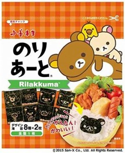 小善本店 のりあーと リラックマ 16枚×4個 キャラ弁 デコ弁 海苔 