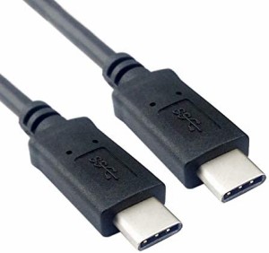 Xiwai USB-C USB 3.1 Type C オスコネクター - オスデータケーブル タブレット 電話 ハードディスクドライブ 65W 10Gbps