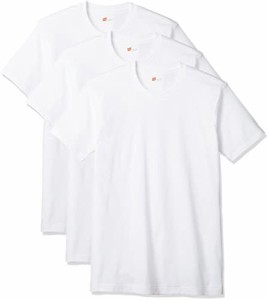 [ヘインズ] 半袖Tシャツ(3枚組) 綿100% 柔らかい肌触り クルーネックTシャツ 赤ラベル メンズ