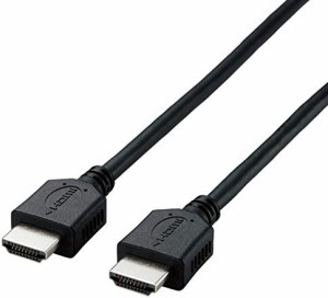 エレコム HDMI ケーブル 2m 4K × 2K対応 ブラック DH-HD14EL20/RS