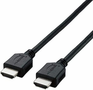 エレコム HDMI ケーブル 1m 4K × 2K対応 ブラック DH-HD14EL10/RS