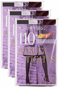 (アツギ)ATSUGI タイツ 110D アツギ タイツ (ATSUGI TIGHTS) 110デニール 〈2足組3セット〉