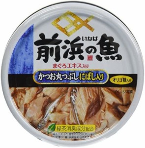 いなば キャットフード 前浜の魚 かつお丸つぶし にぼし入り 115g×24缶 (まとめ買い)