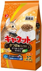 キャネットチップ キャットフード かつお味ミックス 2.7キログラム (x 1)