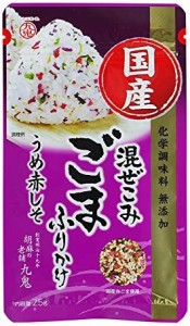 九鬼 国産混ぜこみごまふりかけ 25g×4個