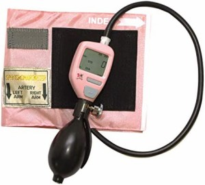 デジタル手動血圧計 ピンク SAM-001-PK