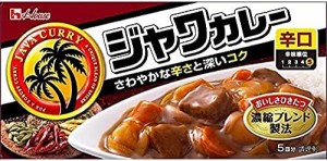 ハウス ジャワカレー 辛口 104g×3個