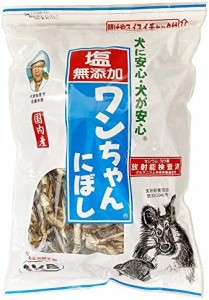 塩無添加 ワンちゃんにぼし お徳用 1kg　(愛犬の食べる小魚 煮干し おやつ) (サカモト)