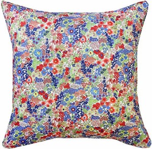 FLORET LONDON [LIBERTY PRINT リバティプリント]を使用した クッションカバー45×45cm マーガレット・アニー マルチ