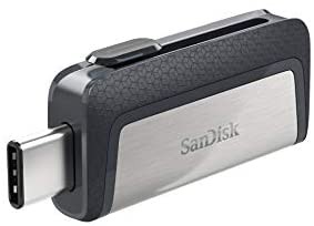 【128GB】 SanDisk サンディスク USBメモリー USB3.1対応 Type-C ＆ Type-Aデュアルコネクタ搭載 R:150MB/s 海外リテール SDDDC2-128G-G4