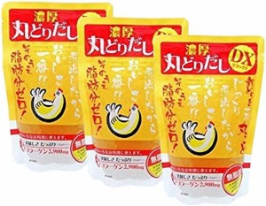 食塩無添加 濃厚 日本スープの丸どりだし 250g×3袋セット