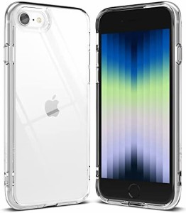 【Ringke】iPhone SE 3 ケース 5G 第3世代 / SE 2 ケース 第2世代 2022 ストラップホール付き TPU+ポリカーボネートハイブリッド 米軍MIL