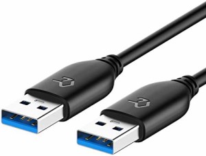 Rankie USB 3.0ケーブル タイプA-タイプA 1本入り (1.8m)