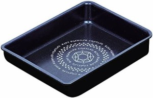 パール金属 取っ手の取れる 卵焼き フライパン 13×18cm IH対応 玉子焼き器 ブルーダイヤモンドコート ルクスパン 【取っ手別売り】 HB-2