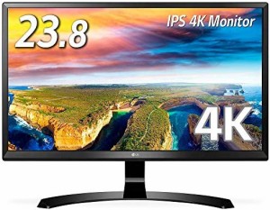 LG モニター ディスプレイ 24UD58-B 23.8インチ/4K(3840×2160)/IPS 非光沢/HDMI×2、DisplayPort/ブルーライト低減機能