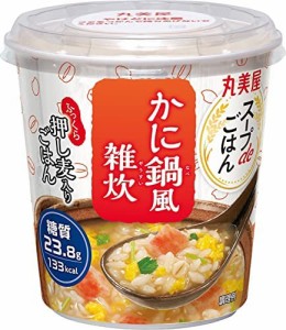 丸美屋 スープdeごはんかに鍋風雑炊 69g ×6個