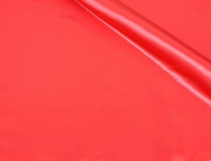 丸信商事 生地 サテン 無地 ポリエステル100% 約116cm幅×1mカットCol.9 赤 1000 手芸・ハンドメイド用品
