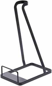 山崎実業(Yamazaki) スティッククリーナースタンド ブラック 約W15×D24×H38cm タワー tower コードレス掃除機 スタンド 掃除機スタンド