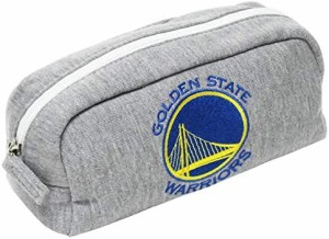 Golden State Warriors (ゴールデンステート・ウォリアーズ) 公式 角型ポーチ NBA-003WA グレー