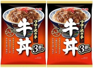 S&B どんぶり党 牛丼 360g×2個