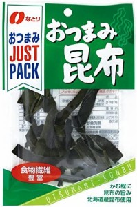 なとり JUSTPACK おつまみ昆布 9g×10袋