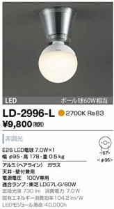 小型シーリング LED LD-2996-L
