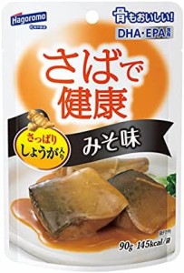 はごろも さばで健康 みそ味 (パウチ) 90g (1416)×12個