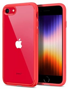 Spigen iPhone SE 3 ケース 第3世代 2022 iPhone SE2 ケース 第2世代 iPhone7用ケース iPhone8用 ケース 背面クリア 米軍MIL規格取得 耐