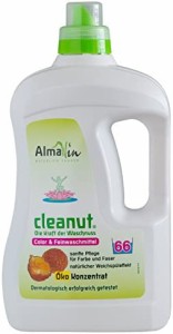 Almawin(アルマウィン) ランドリーリキッド クリナッツ 2000ml 洗濯用洗剤 洗濯洗剤 オーガニック洗剤 すすぎ1回 洗剤