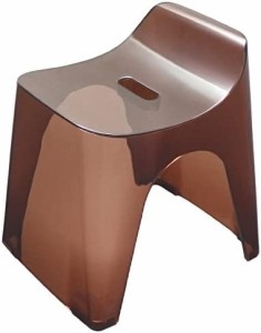 シンカテック ヒューバス 風呂椅子H30 座面高さ30cm クリアブラウン 427598