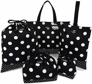 入園入学セット polka dot large(twill・black) 入園グッズ 入学グッズ 小学校入学準備 N8155210