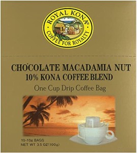 Royal Kona (ロイヤルコナ) チョコレートマカダミアナッツ ワンドリップ 100g