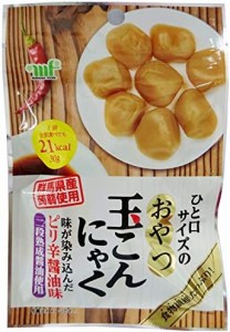村岡食品 おやつ玉こんにゃく ピリ辛醤油味 30g×10袋
