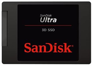 SanDisk 内蔵SSD 2.5インチ / 1TB / SSD Ultra 3D / SATA3.0 / 5年保証 / SDSSDH3-1T00-J25