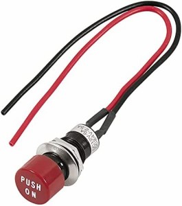 エーモン(amon) プッシュスイッチ 自動もどり DC12V・5A/DC24V・2.5A 3211