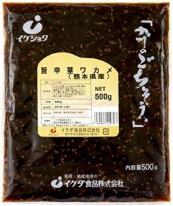 イケダ食品 旨辛茎ワカメ(熊本県産) 500g×5個