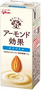 グリコ アーモンド効果 アーモンドミルク 200ml×24本 常温保存可能