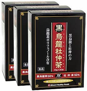 黒烏龍杜仲茶【３箱セット】ミナミヘルシーフーズ