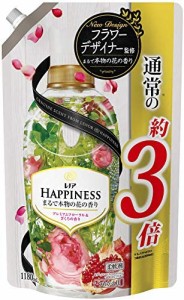 レノア ハピネス 柔軟剤 プレミアムフローラル&ざくろ 詰め替え 約3倍(1180mL)