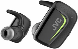 JVC HA-ET900BT 完全ワイヤレスイヤホン Bluetooth/防水(IPX5対応)/最大9時間再生 ブラック HA-ET900BT-B