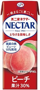 不二家 ネクター ピーチ 200ml×24本 紙パック