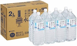 伊藤園 磨かれて、澄みきった日本の水 島根 2L×8本